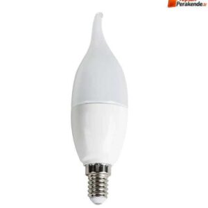 Cata CT-4080 7W Ledli Kıvrık Buji Ampul E-14 Duy Günışığı